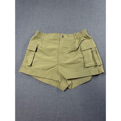 Love Tree Olive Green Cargo Shorts Utility Mini Pockets 6902PN Mens Medium