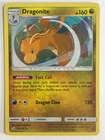 Pokemon TCG Pokemon TCG Team Up Cosmos Holographic Dragonite 119/181 LP