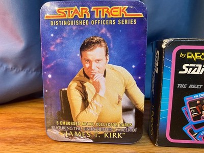 Star Trek Distinguished Officers Series + Star Trek TNG Playing
