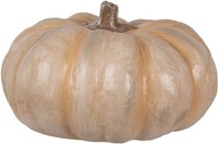 Clayre & Eef 6PR4371 Dekoration KüRbis Beige Ø 22X13 Cm