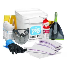 Pig Kit399 Spill Kit, 4 Gal Volume Absorbed Per Kit, 12 Gal Capacity, Bucket,