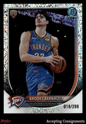 2025 Bowman Basketball Speckle Refractor Brooks Barnhizer #BCV-45