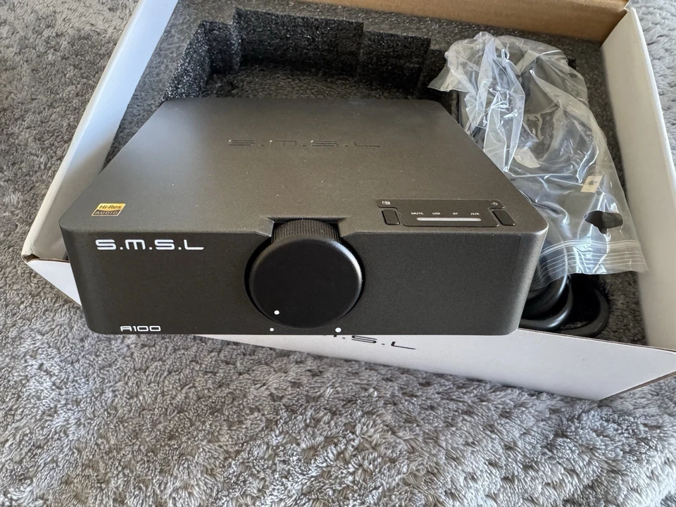 SMSL A100 Amplifier Home Audio, Stereo Amplifier - Image 4 of 4