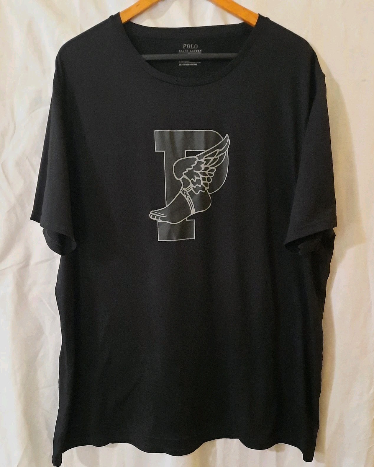 Polo Ralph Lauren P- Wing Active Fit Size XXL Black Shortsleeeve T-shirt