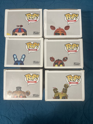 Seven FNAF Five Nights At Freddy's Funko pops, One Opened | eBay