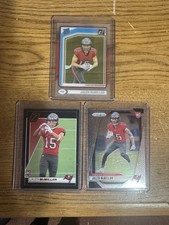 2024 Jalen McMillan (3) RC Lot -Tampa Bay Bucs -Donuss Clearly PriZM Zenith