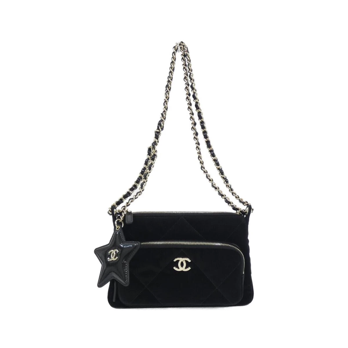 CHANEL Clutch Velvet Exterior Bags & Handbags for Women for sale