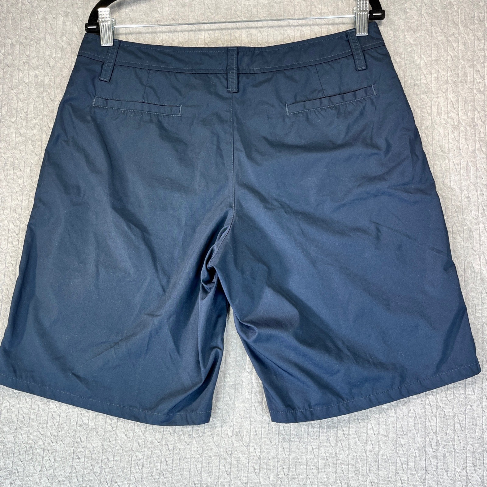 AETHER Navy Polyester performance Shorts Men Size… - image 7