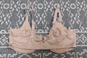 New Wacoal Perfect Primer Front Close Underwire Bra - Size 38D - Sand - # 855313