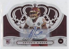 2020 Panini Chronicles Crown Royale Red Rookie 26/35 Antonio Gibson Auto 2u3