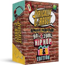 Lyrically Correct Music Trivia Card Game 90's & 2000s Hip Hop & R&B Edition NEW