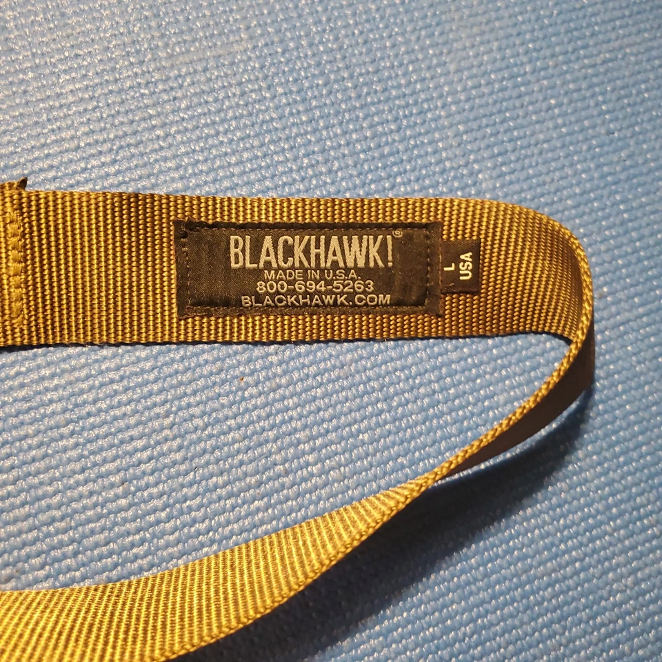 BLACKHAWK CQB Rigger's Belt Large Fits 41 to 51 " Coyote Tan NEW - Image 4 of 4