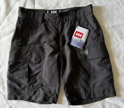 Helly Hansen Women's Resort QD Quick-Dry Shorts Black Ebony 26 NWT