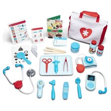 Get Well Soon Kids Pretend Play Doctor Kit 25 Piece Medical Toy Set