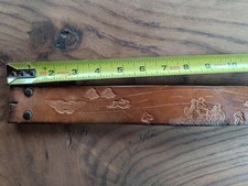 Vintage Harley Davidson Belt 37"
