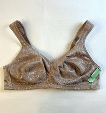 New Playtex 18 Hour Wirefree Full Coverage Bra / 40B Toffee Beige