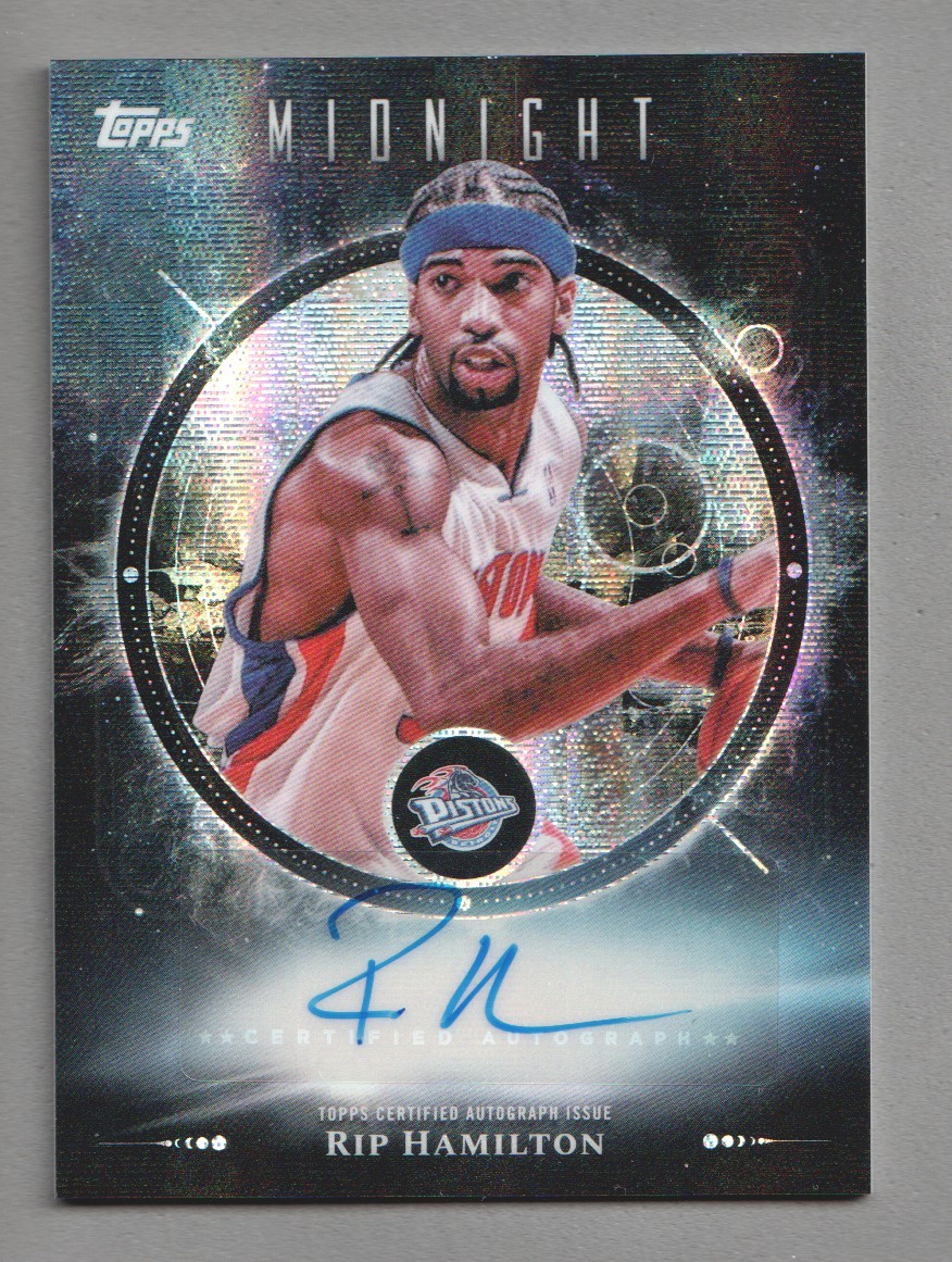 2025-26 Topps Midnight Basketball Oil Marks Moon Beam #MO-RH Rip