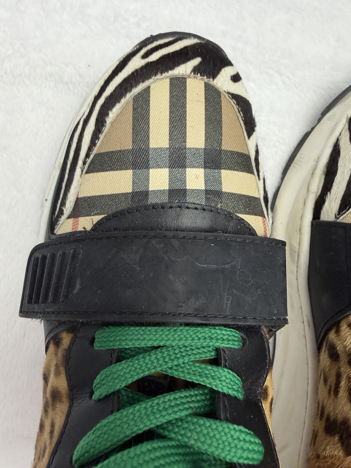 Burberry London Ramsey Animal Vintage Check Sneakers Men’s Size 43 thumbnail 16