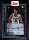 DYLAN HARPER 2025-26 Topps Chrome Rookie Auto #TCAR-DH Spurs