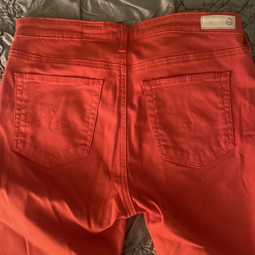 Adriano Goldschmied ABBY Size 29R Womens Burnt Orange Modal Cotton Blend Ankle - Picture 4 of 10