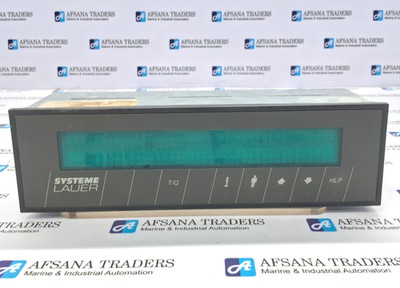 SYSTEM LAUER LCA 265 INDUSTRIAL TEXT DISPLAY AND OPERATING UNIT