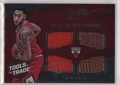 2016 Absolute Tools of the Trade Rookie Materials Quad /125 Denzel Valentine 0e8