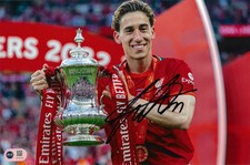 KOSTAS TSIMIKAS SIGNED LIVERPOOL FA CUP WINNER 12x8 PHOTO (ACG CERT AG18720)