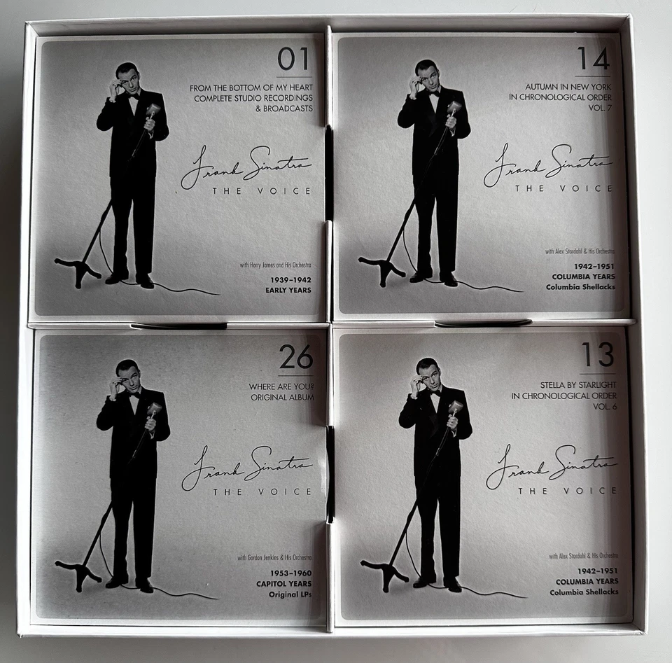 FRANK SINATRA - The Voice - Over Twenty Years In Music 1939-1960 BOX SET 46 CD - Bild 2 von 4