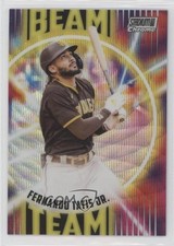 2022 Topps Stadium Club Chrome Beam Team Wave Refractor Fernando Tatis Jr 11jg