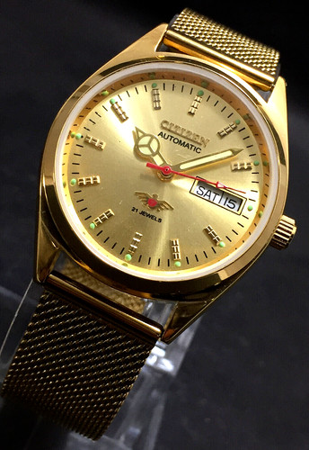 Automatic Vintage Refurbished Citizen 8200 Japan Made 35 MM Men's Wrist Watch
