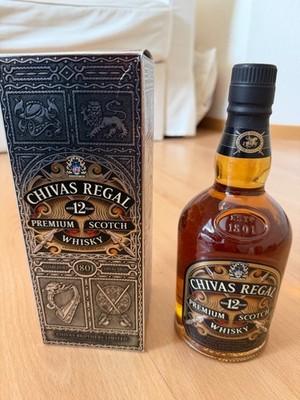 Chivas Regal Premium Scotch Whisky 12 year old - Rarität im Original - Karton