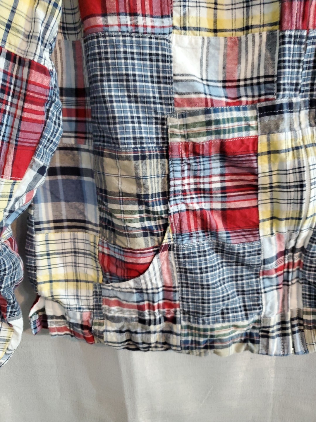 Colorful Patchwork Quilt Zip Up Jacket Cottagecor… - image 7