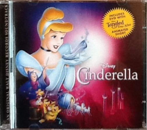 Disney's Cinderella Soundtrack w/bonus Tangled Ever After DVD (CD)