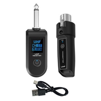1set Professioneller XLR Wireless Audio Sender&Empfänger für mehrere Szenarien
