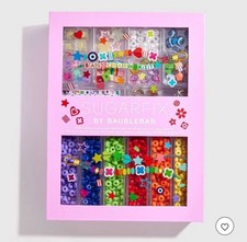 NIB SUGARFIX BY BAUBLEBAR BEADED BAG CHARM CRAFT DIY KIT 600 Beads Keyring NEW