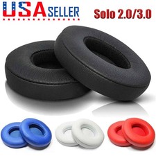 1 Pair Replacement Ear Pads Cushion For Beats by Dr Dre Solo 2 Solo 3 Wireless