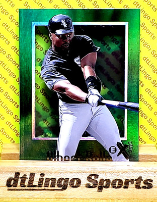 1997 Skybox EX-2000 ALBERT BELLE #12 White Sox Holo Acetate