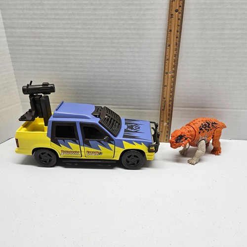 Jurassic Park '93 TRACK & EXPLORE VEHICLE SET - 30th Car & Dinosaur Scutosaurus - Bild 2 von 11