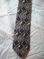 BARRY WELLS - SURE SHOT - GOLFERS TIE - 100% SILK - MADE IN USA - NEVER WORN