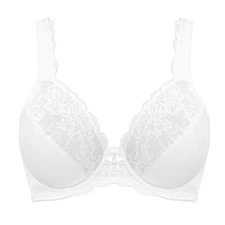 Plus Size Bra Women's Minimizer Lace Underwire Full Coverage Bralette 32-54 C-J