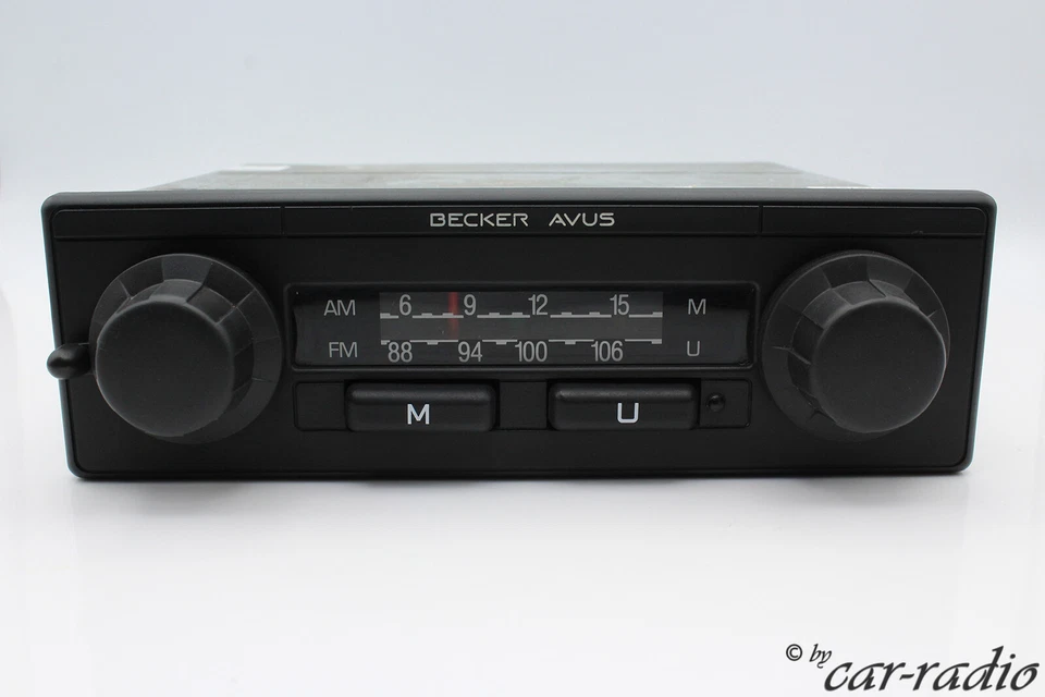 Original Becker Avus 803 MU Vintage 1 DIN Classic Oldtimer Radio BE0803 AM FM - Bild 2 von 4
