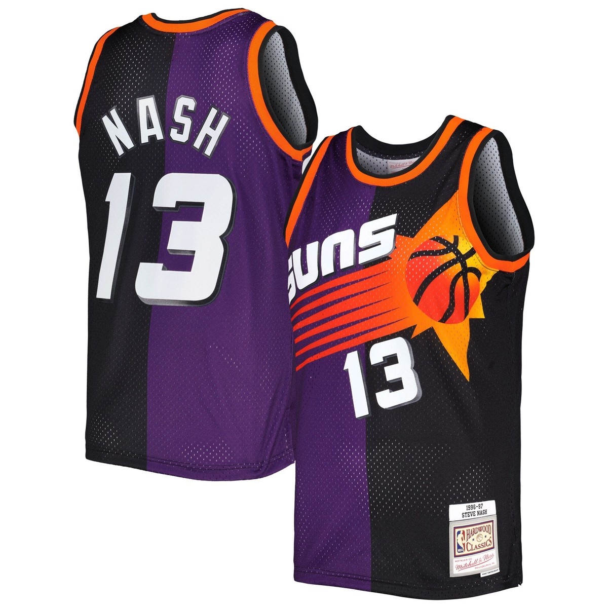 MITCHELL & NESS NBA SPLIT SWINGMAN JERSEY PHOENIX SUNS 1996 STEVE