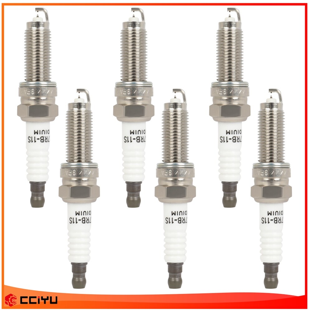 Iridium Spark Plugs 6x Fits Chrysler 300 Dodge Challenger Jeep Wrangler