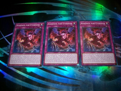 3x Ashened For Eternity 1st Edition Common PHNI-EN096 Yu-Gi-Oh!