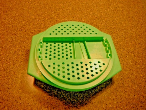 Tupperware Grater Shredder Jadite Green Bowl Storage #786 Shredder #787 Vintage - Picture 2 of 2