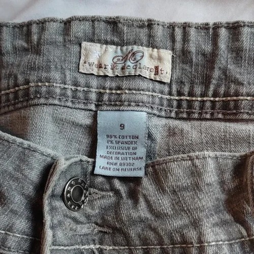 Gray Capris Girl's Size 9 wear it declare it - Picture 3 of 6