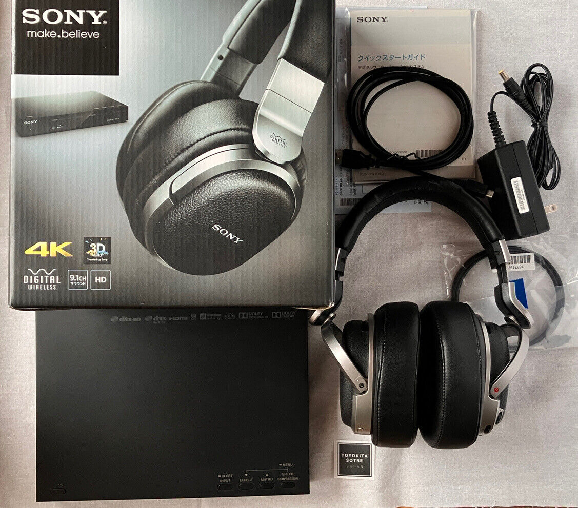 SONY MDR-HW700DS BLACK ヘッドフォン　9.1ch