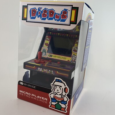 MY ARCADE Dig Dug Bandai Namco Micro Arcade Machine Portable Handheld Video Game