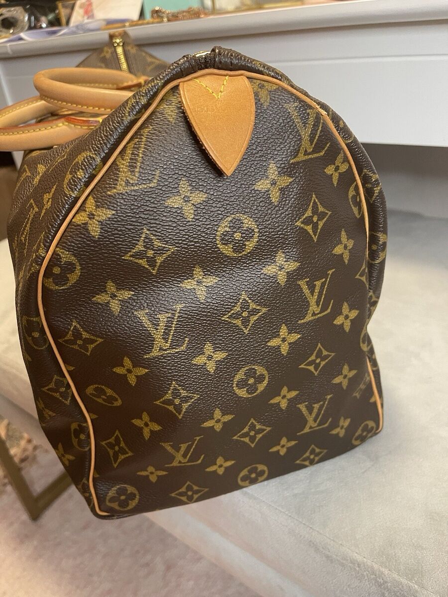 Authentic Louis Vuitton Speedy 40 with Base Shaper, Dust Bag Authentic Louis Vuitton Speedy 40 with Base Shaper, Dust Bag