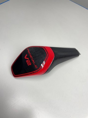 Single Seat Pad Carbon Ducati Panigale V2 Front Tail Part Coque Red - Picture 3 of 7